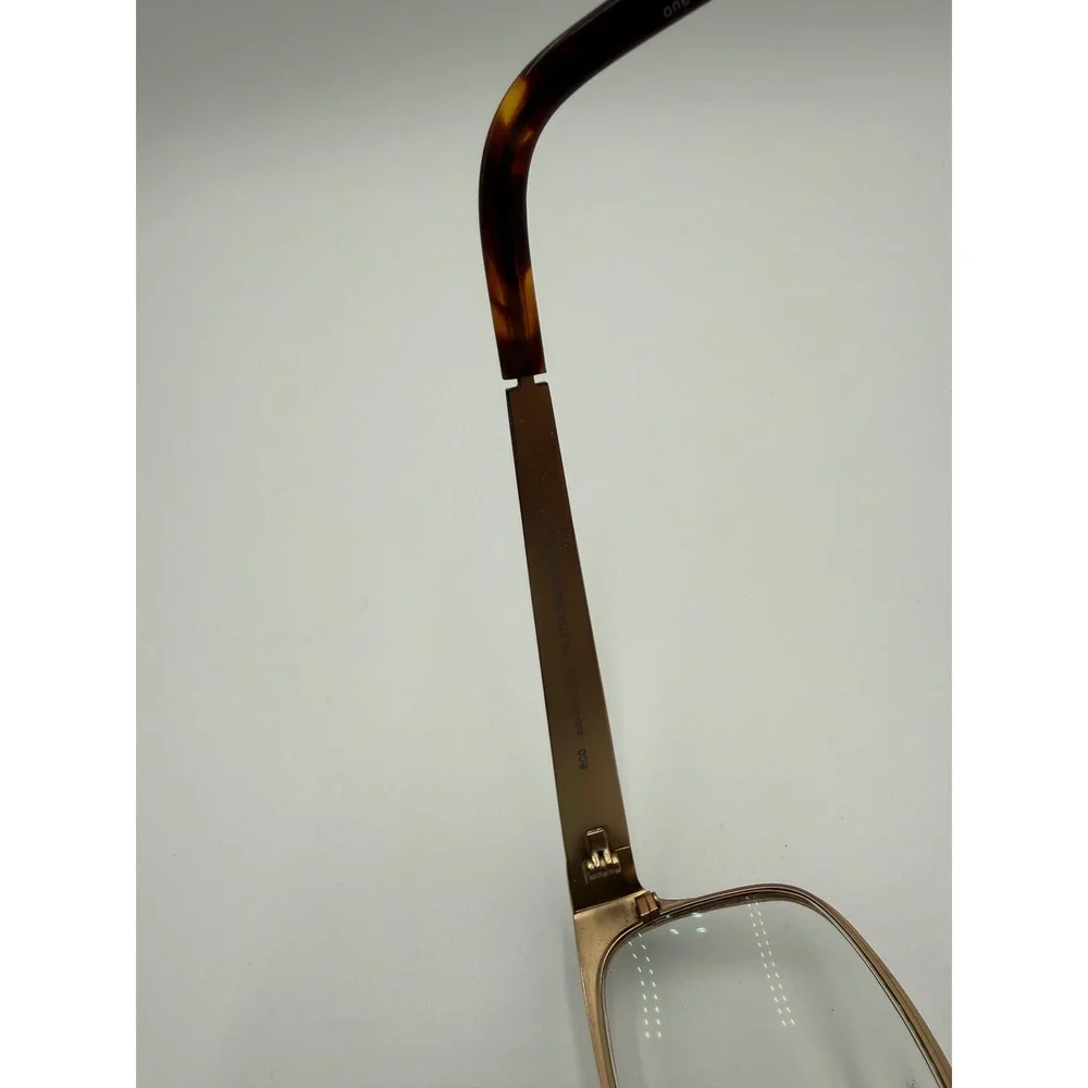 Eco Eyeglasses Women 51-16-140 Brown Bronze Good Rectangular Metal Frames